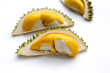 Ripe durian fruit, Thai tropical fruit