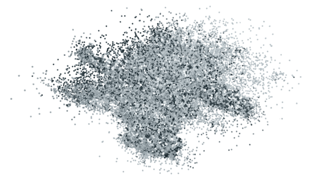Dusty silver particles pattern background transparent png
