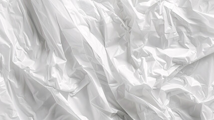 Obraz premium White plastic polyethylene bag texture background, White polyethylene background.