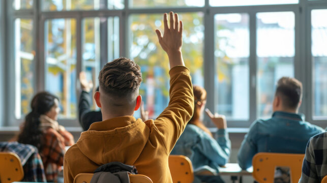 The Student's Gesture