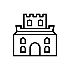 Alhambra line icon