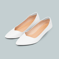 Fototapeta premium Png low heels transparent mockup women’s shoes fashion