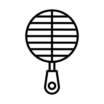 recommend clip art: Grill line icon