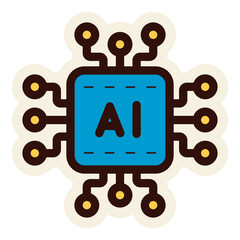 artificial intelligence sticker