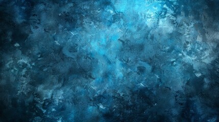 An abstract blue grunge background texture with plenty of space for additional elements or text