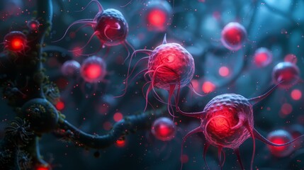 Observing a colony of bacteria with red pigment under a microscope provides valuable insights into its structure and composition