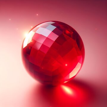 sfera di rubino