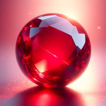sfera di rubino