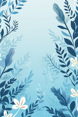 Fototapeta premium Forest Ferns: Seamless Nature Patterns Garden Party: Seamless Flower Celebrations
