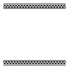 Hawaiian tribal ornaments design element