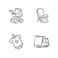 Baby Products Icons