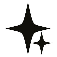 Fototapeta premium Sparkle shape png, transparent background