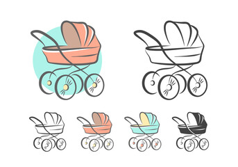 Baby Stroller Logo