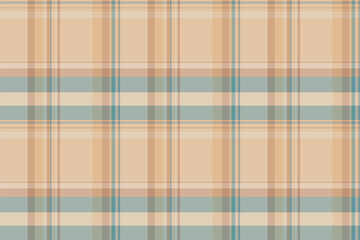 Halloween background pattern fabric, gift paper vector texture tartan. Romantic check seamless textile plaid in light and orange colors.