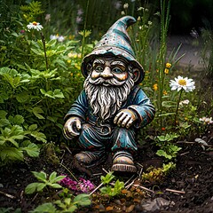 a garden gnome