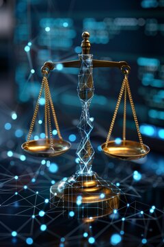 Ethical ai  neural network on justice scales in legal framework for ethical balancing