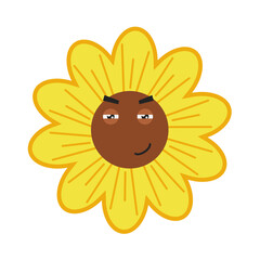 emoticon sunflower