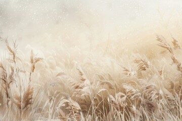 Endless Golden Wheat Field Under a Clear Blue Sky - Agricultural Splendor. Beautiful simple AI generated image in 4K, unique.