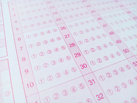 omr card test paper grade