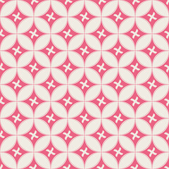 seamless pattern polygon and star modified shape pastel shades color