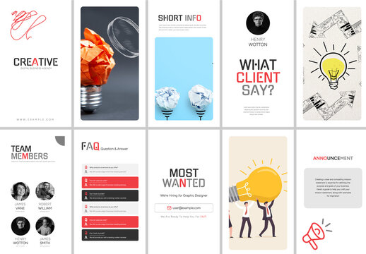 Corporate Social Media Story