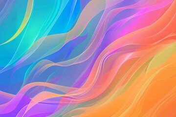 Obraz premium Dreamy abstract background with pastel colors, swirling shapes, and high-quality textures. Beautiful simple AI generated image in 4K, unique.
