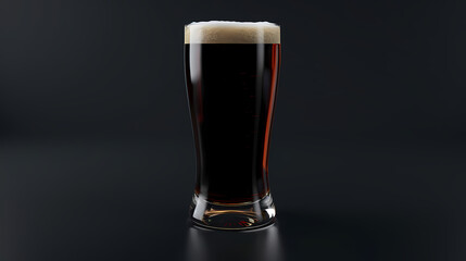 Dark beer commercial photography