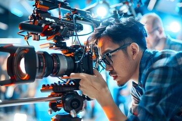 Diverse Leadership Program Session:Cinematic Close-up of Engaged Learning and Collaborative Discussion