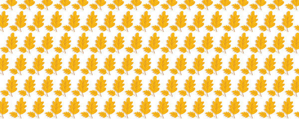 A unique seamless floral and leaf pattern design