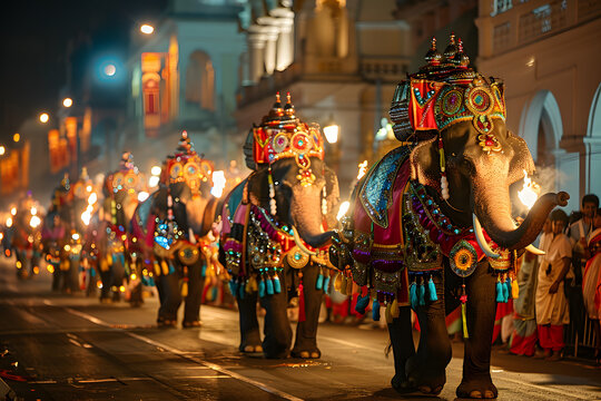 Every August, for 10 days, Kandy dresses up in celebration for the Buddhist festival Esala Perahera or Festival of the Tooth. In those days the Sri Lankan city resembles a circus.