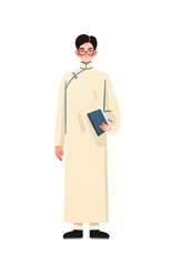 Chinese character illustration