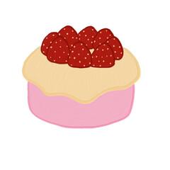 raspberry cake