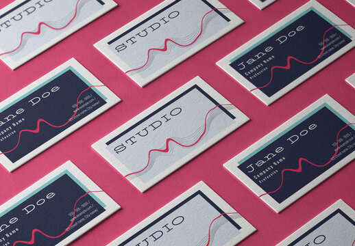 Minimal Personal Business Card Layout