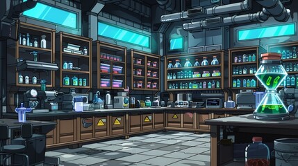 Obraz premium Agricultural Research Lab