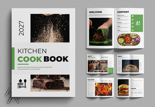 Kitchen Cookbook Template