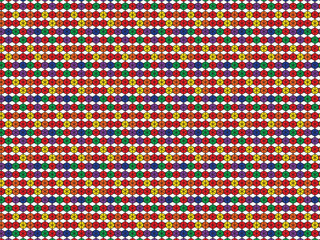 A abstract seamless geometric shape pattern design