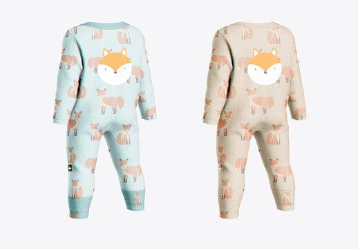 Baby Bodysuit Mockup