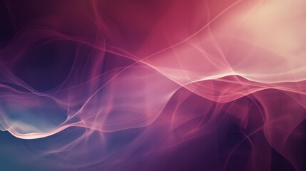 Abstract background with flowing red and pink lines creating a sense of movement and energy