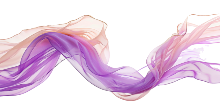 A purple and pink fabric with a wave pattern