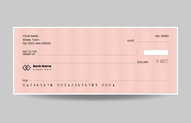 Gradient blank check template vector format
