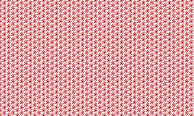 A unique seamless floral and leaf pattern design