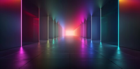 Abstract colorful digital background