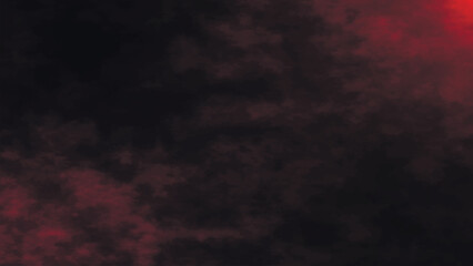 Shimmering clouds forming line and wave flow. Smoke clouds on dark background. Cloud movement on dark sky. 3D vector illustration