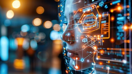 Facial recognition system, urban security.