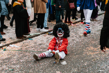 Kind an der Basler Fasnacht