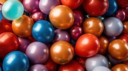 Colorful Balloons Background