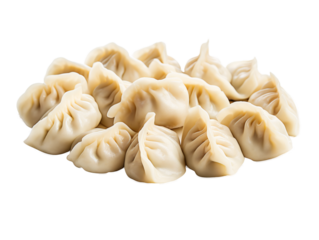 a pile of dumplings