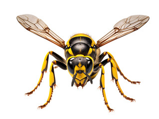 Fototapeta premium a close up of a bee