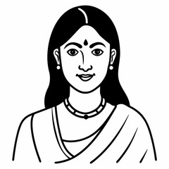 beautiful indian woman