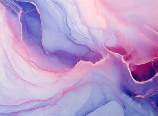 Naklejka premium Pastel Liquid Texture - Abstract Background